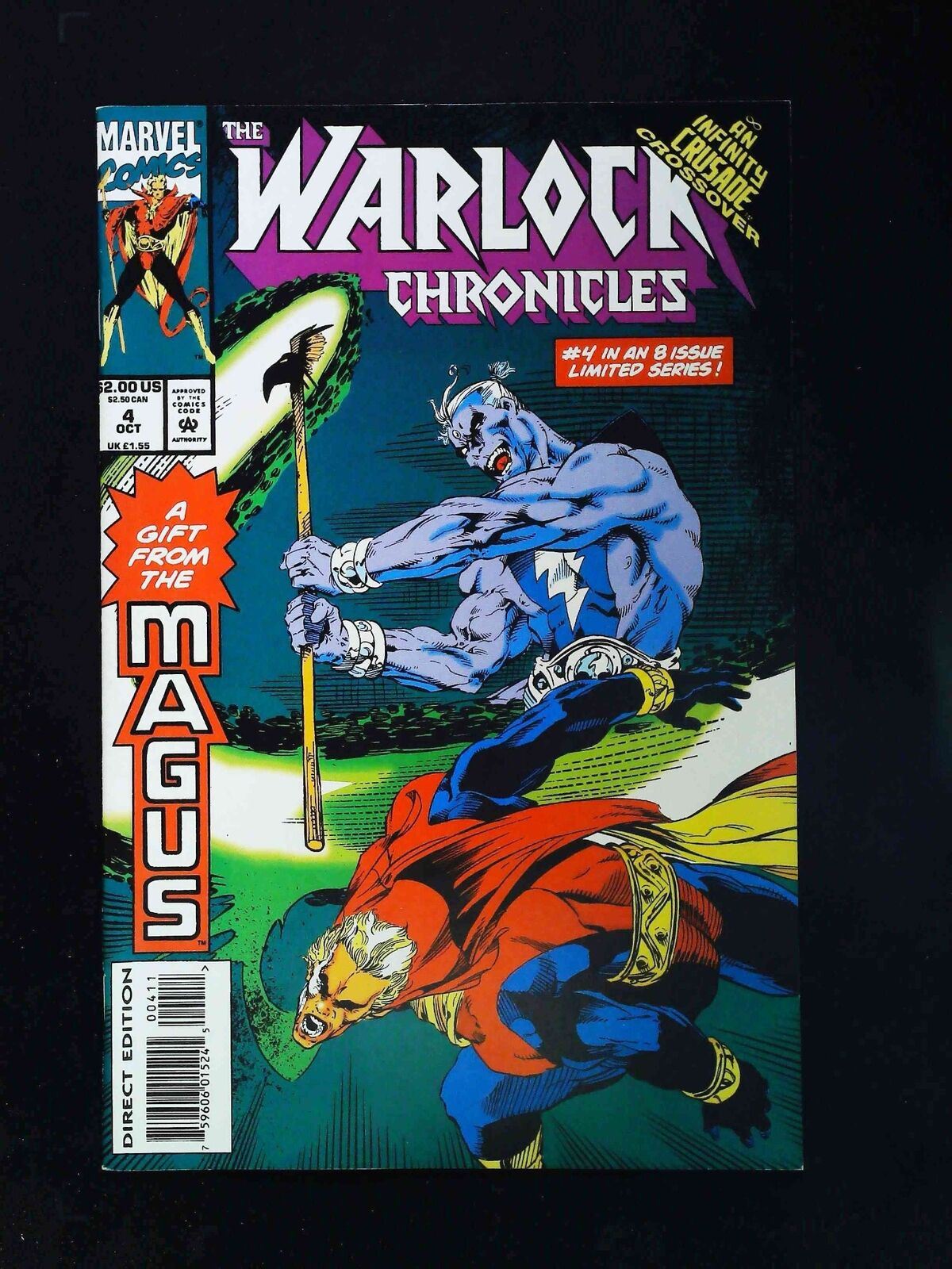 Warlock Chronicles #4  Marvel Comics 1993 Vf+