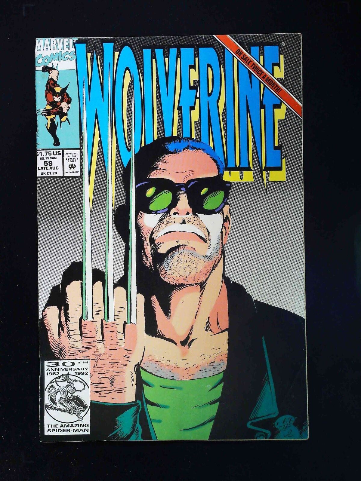 Wolverine #59  Marvel Comics 1992 Vf-
