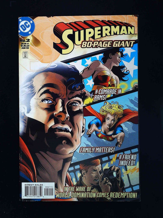 Superman 80-Page Giant #2  Dc Comics 1999 Vf+