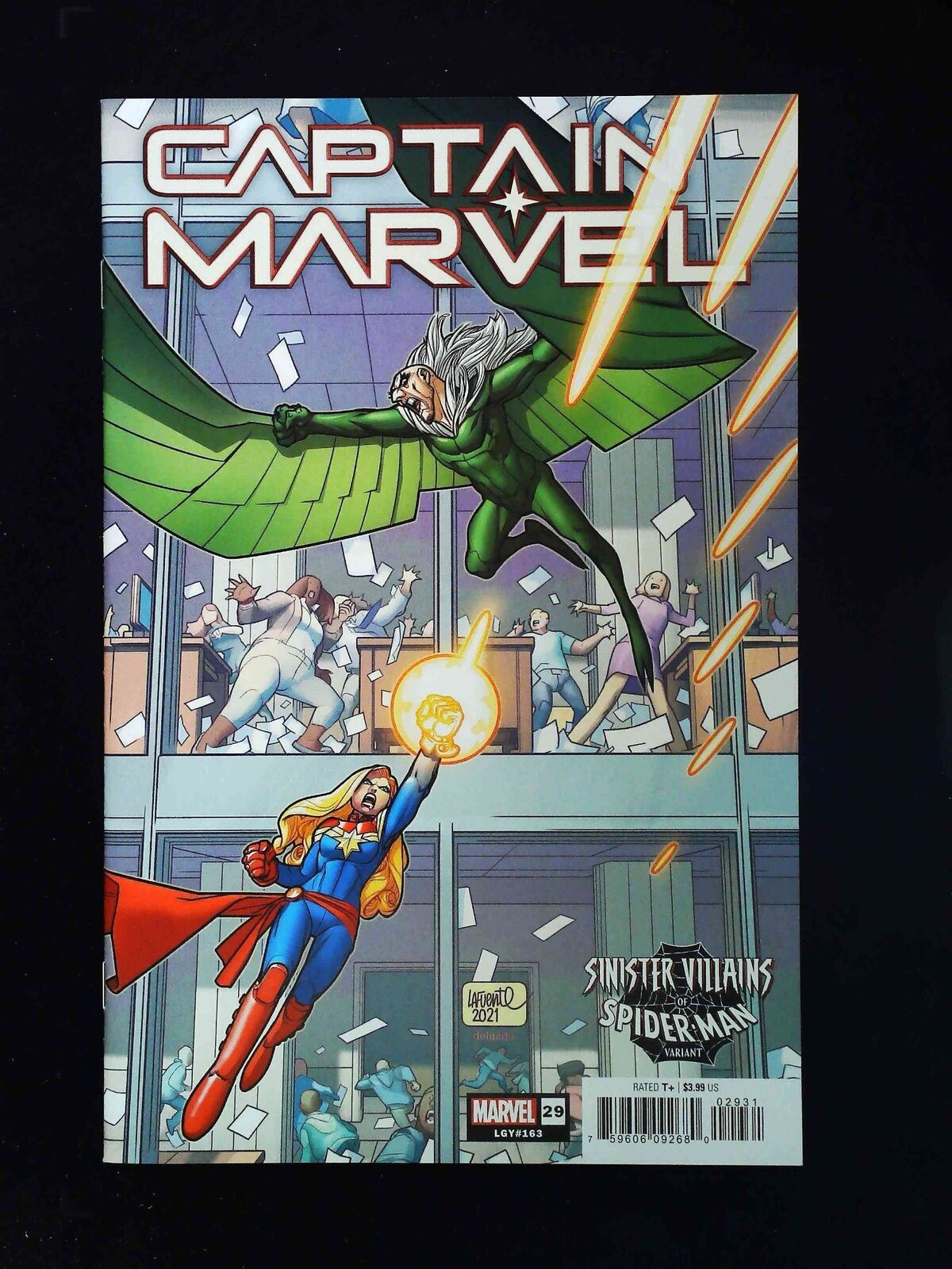 Captain Marvel #29C (11Th Series) Marvel Comics 2021 Nm  Lafuente Variant