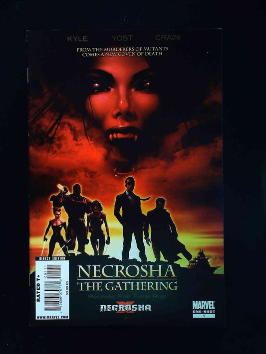 X Necrosha The Gathering #1  Marvel Comics 2010 Nm-  One-Shot