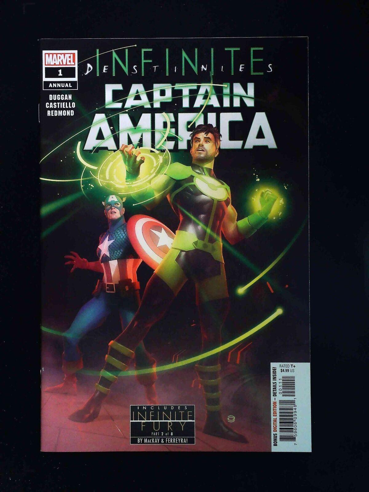 Captain America Annual Infinite Destinies #1  Marvel Comics 2021 Nm