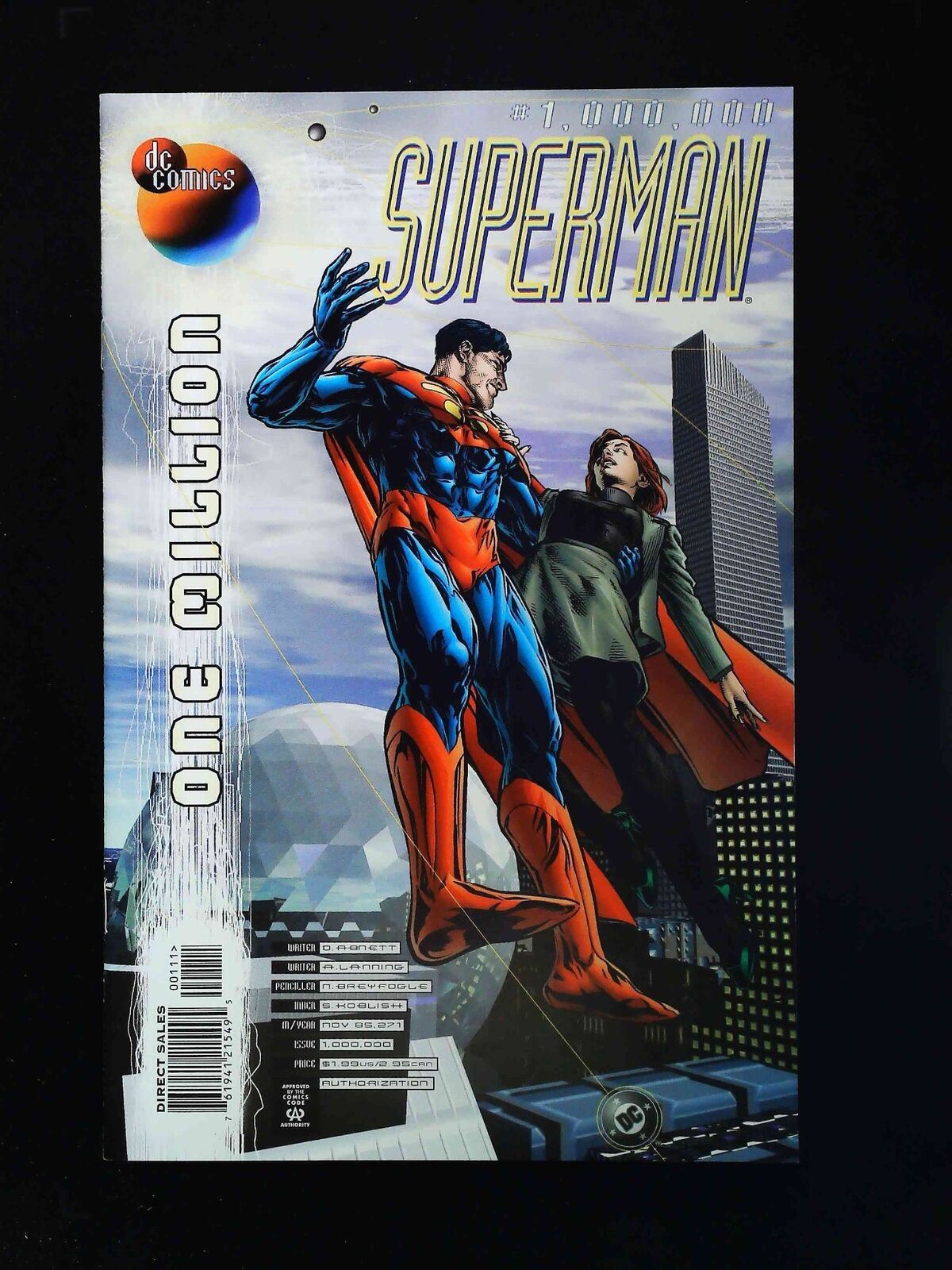 SUPERMAN ONE MILLION #1  DC COMICS 1998 NM