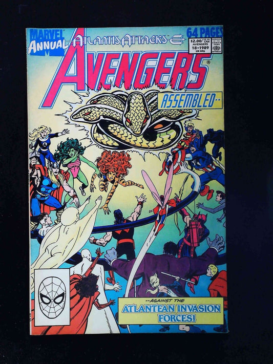 Avengers Annual #18  Marvel Comics 1989 Vf+