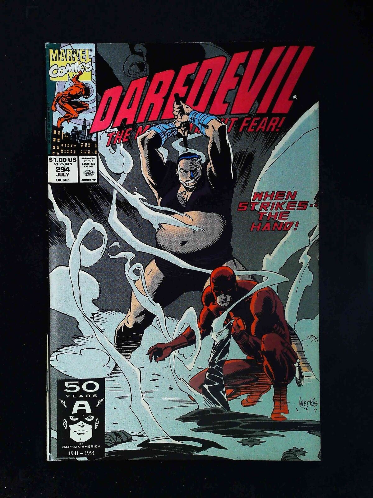 Daredevil #294  Marvel Comics 1991 Vf