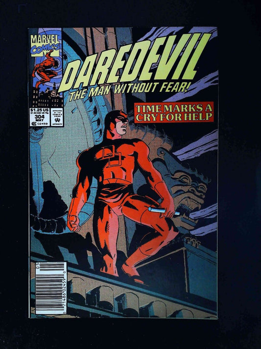 Daredevil #304  Marvel Comics 1992 Vf+ Newsstand