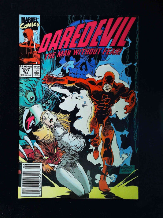 Daredevil #277  Marvel Comics 1990 Vf Newsstand