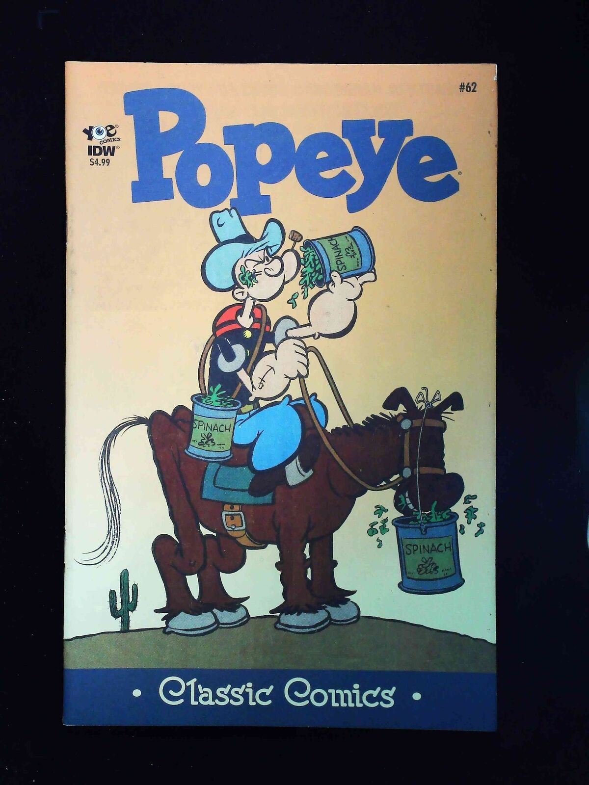 Classic Popeye #62  Idw Comics 2017 Vf+