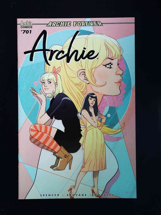 Archie #701 (2Nd Series) Archie Comics 2019 Vf/Nm