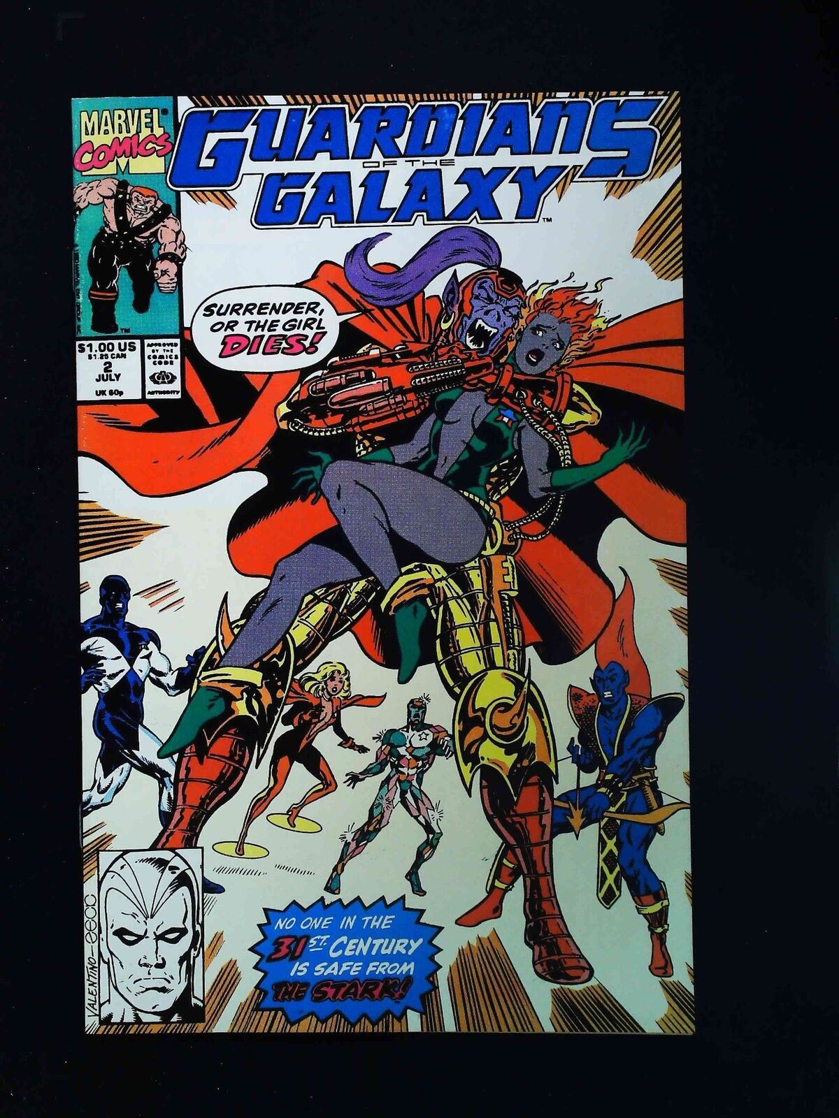 Guardians Of The Galaxy #2  Marvel Comics 1990 Vf+