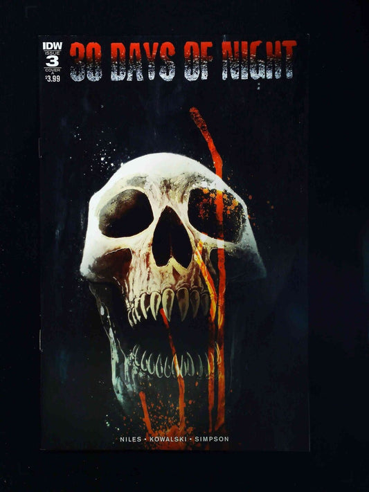 30 Days Of Night #3  Idw Comics 2018 Vf/Nm