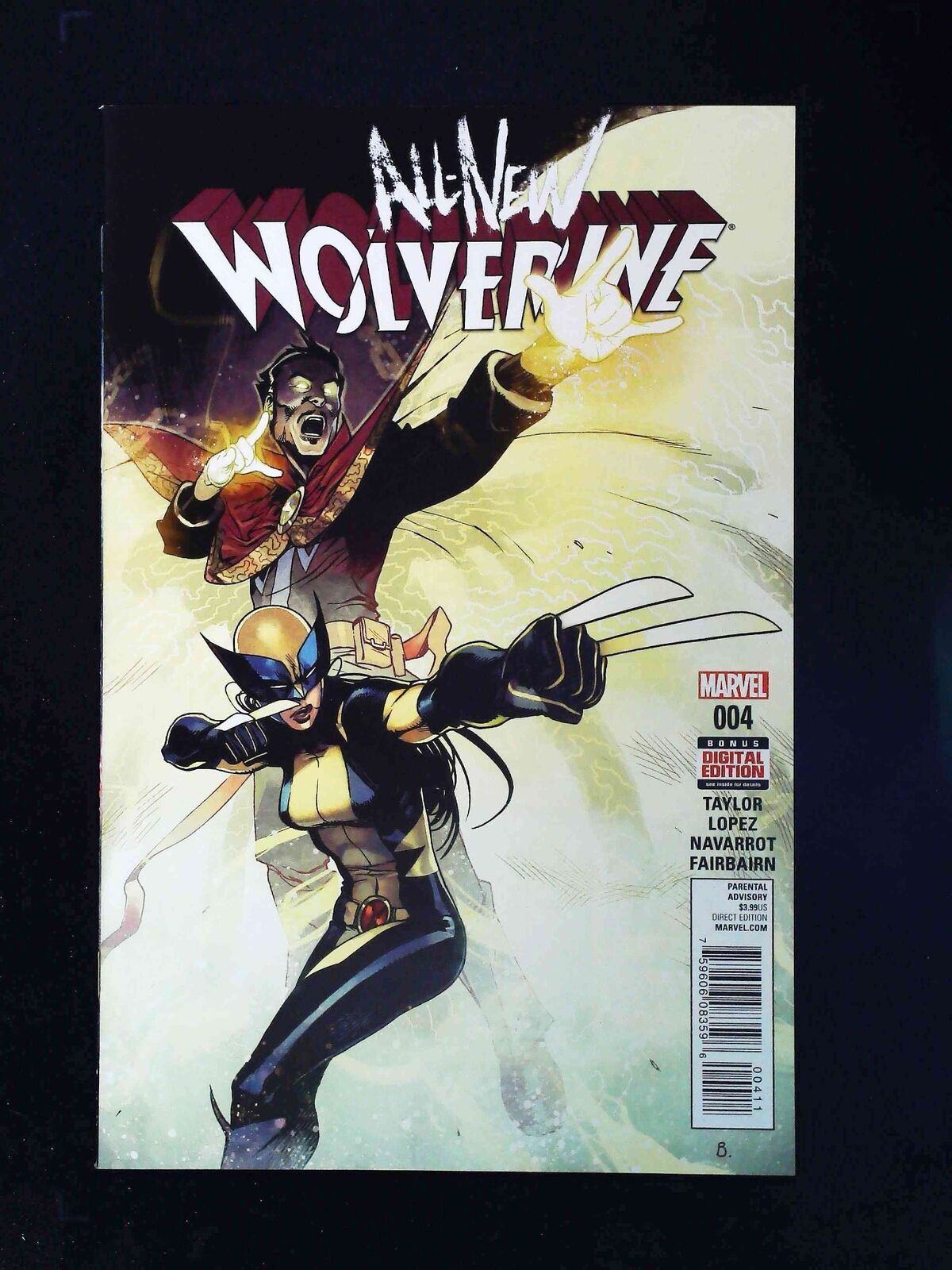 All New Wolverine #4  Marvel Comics 2016 Nm-