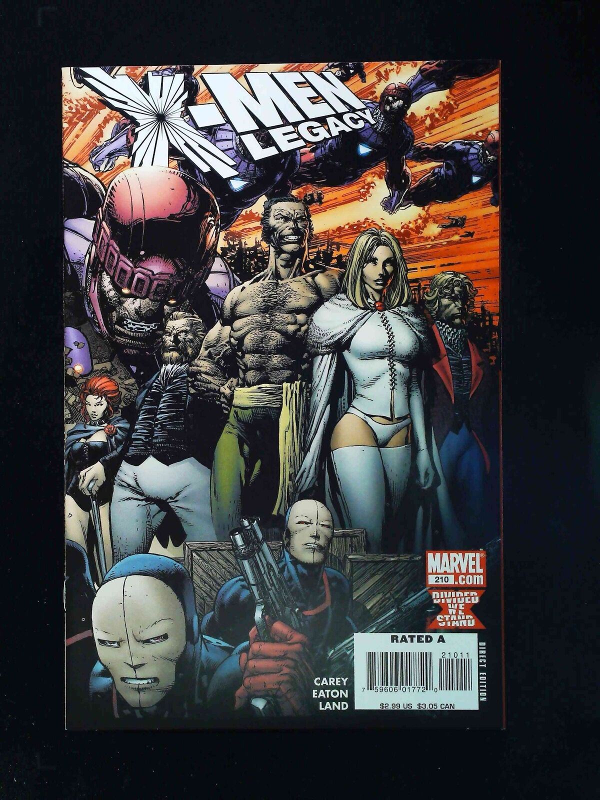 X-Men #210  Marvel Comics 2008 Vf/Nm