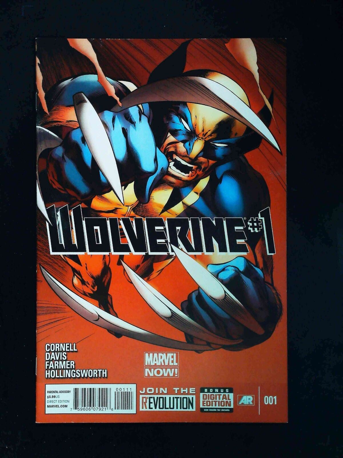 Wolverine  #1 (4Th Series) Marvel Comics 2013 Nm