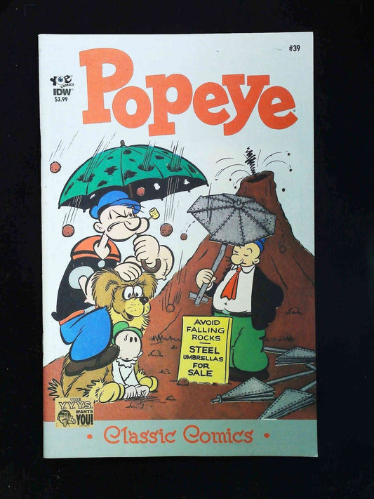 Classic Popeye #39  Idw Comics 2015 Nm