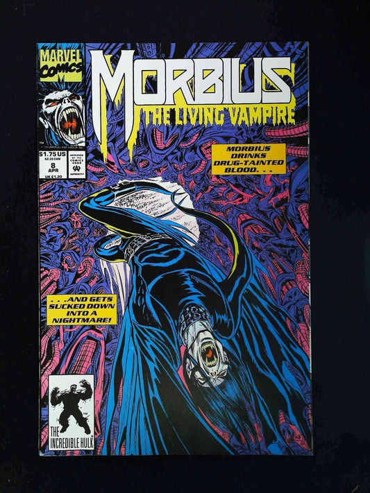 Morbius The Living Vampire #8  Marvel Comics 1993 Fn/Vf