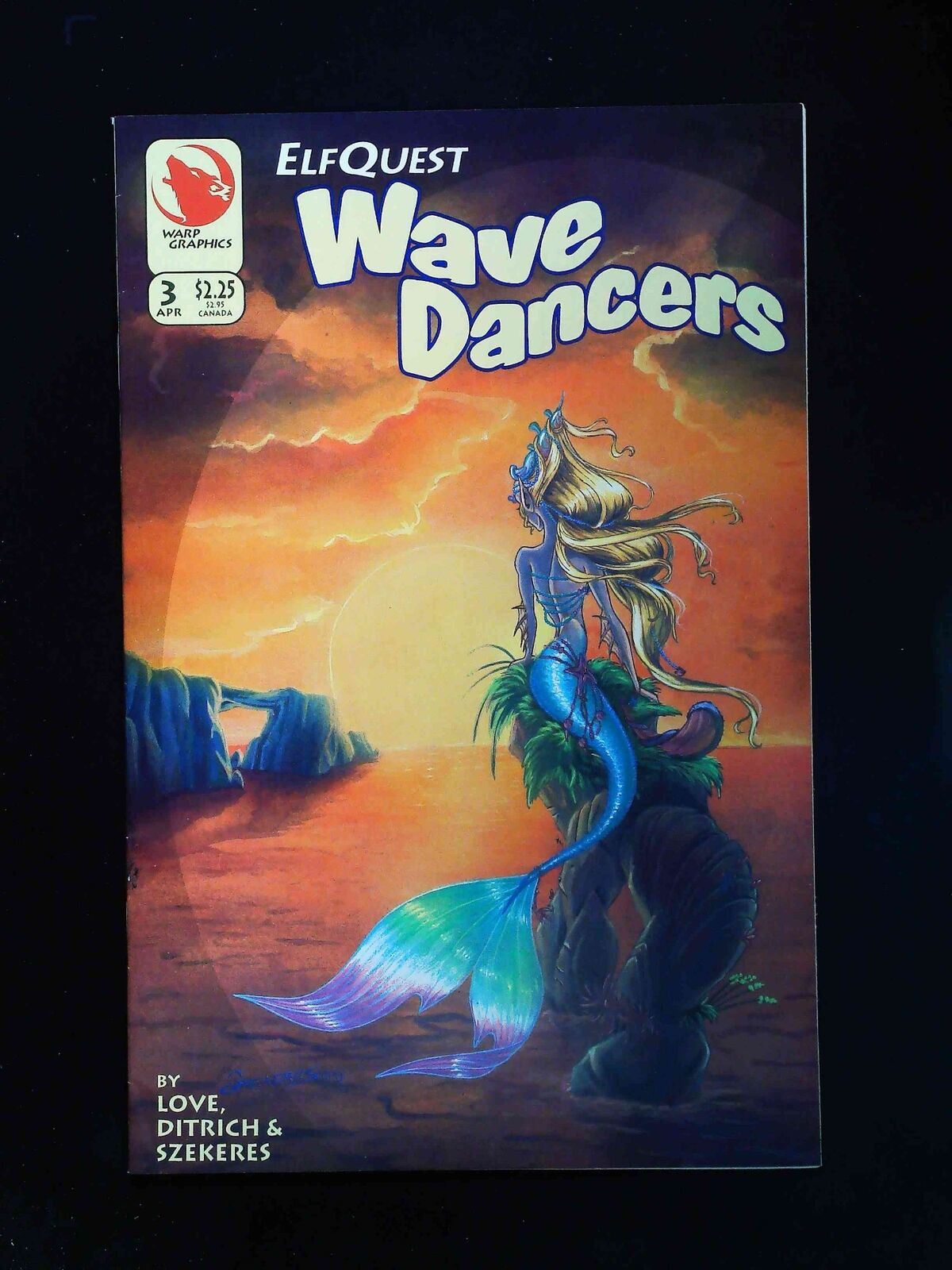 Elfquest Wave Dancers #3  Warp Graphics Comics 1994 Vf/Nm