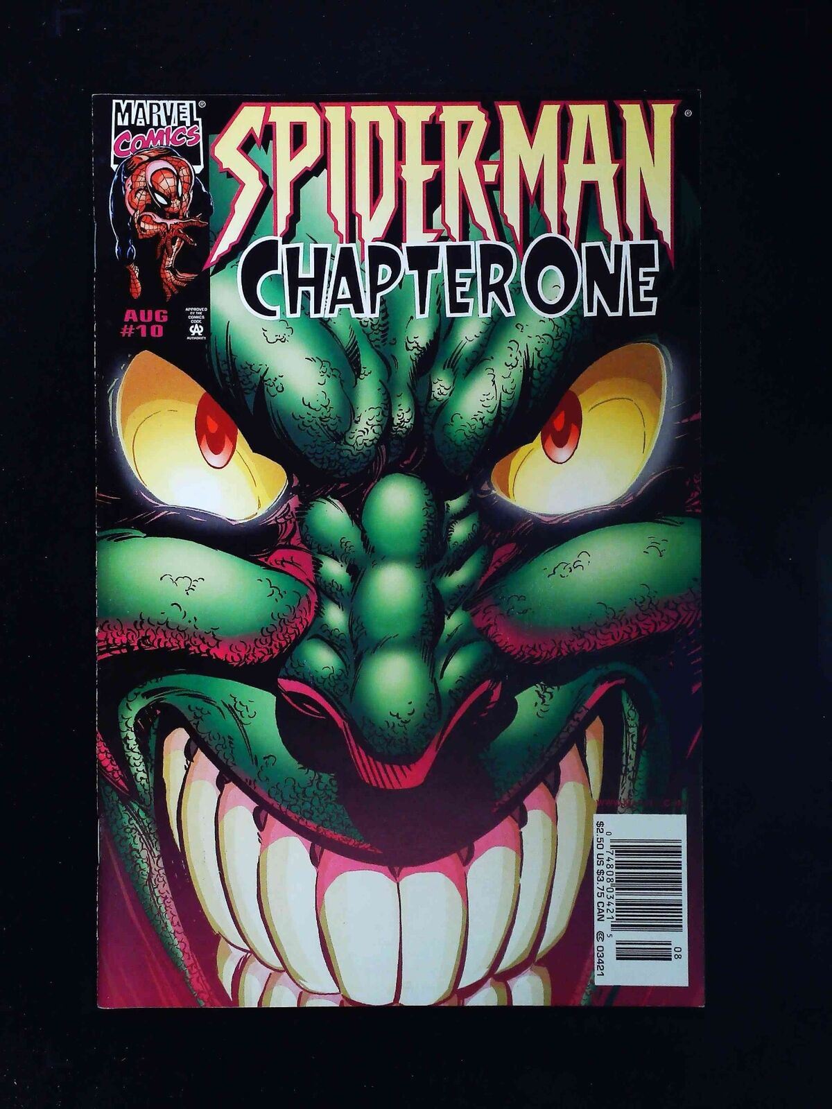 Spider-Man Chapter One #10  Marvel Comics 1999 Vf- Newsstand