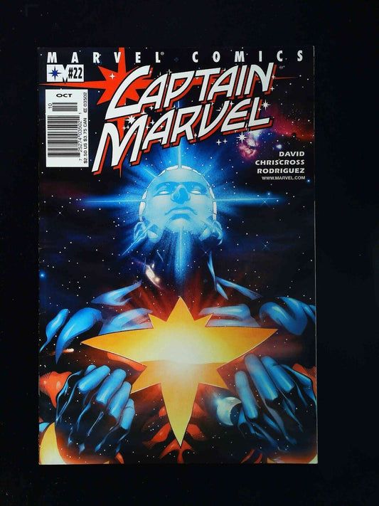 Captain Marvel #22 (4Th Series) Marvel Comics 2001 Vf Newsstand