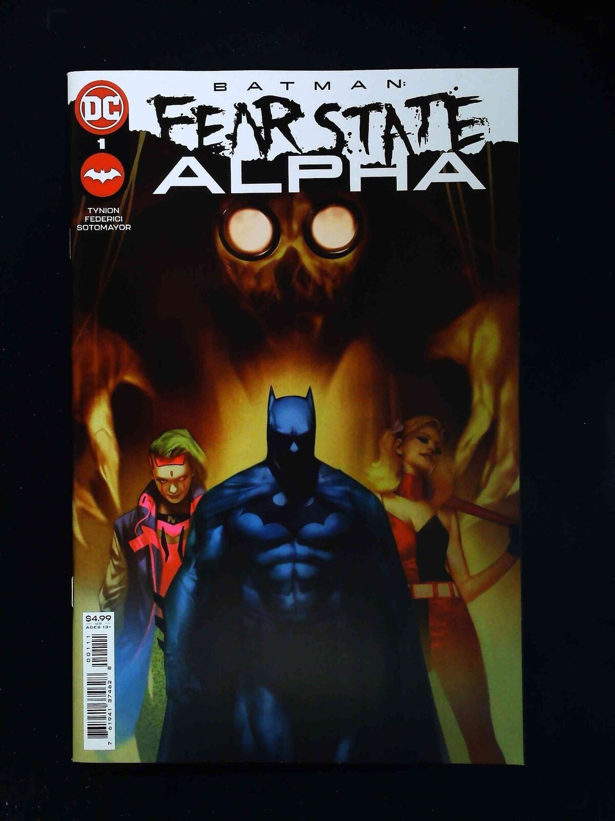 Batman Fear State Alpha #1  Dc Comics 2021 Nm