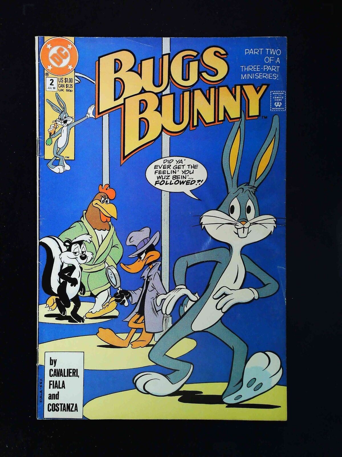 Bugs Bunny  #2  Dc Comics 1990 Fn/Vf