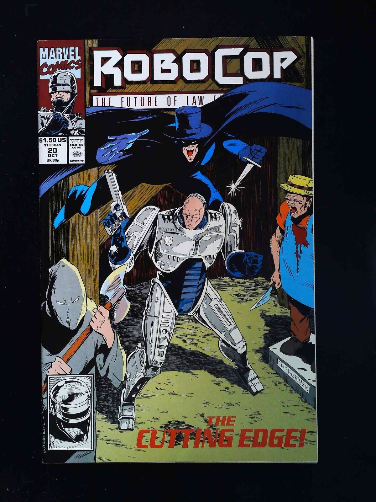 Robocop #20  Marvel Comics 1991 Vf+