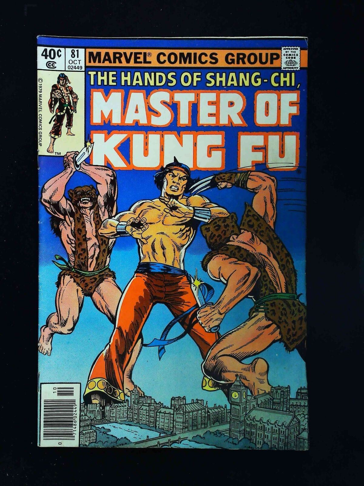 Master Of Kung Fu #81  Marvel Comics 1979 Fn+ Newsstand