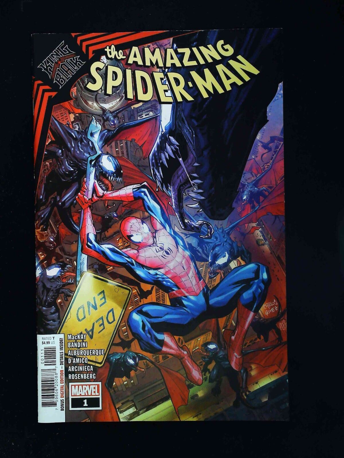 King In Black Amazing Spider-Man #1  Marvel Comics 2020 Nm