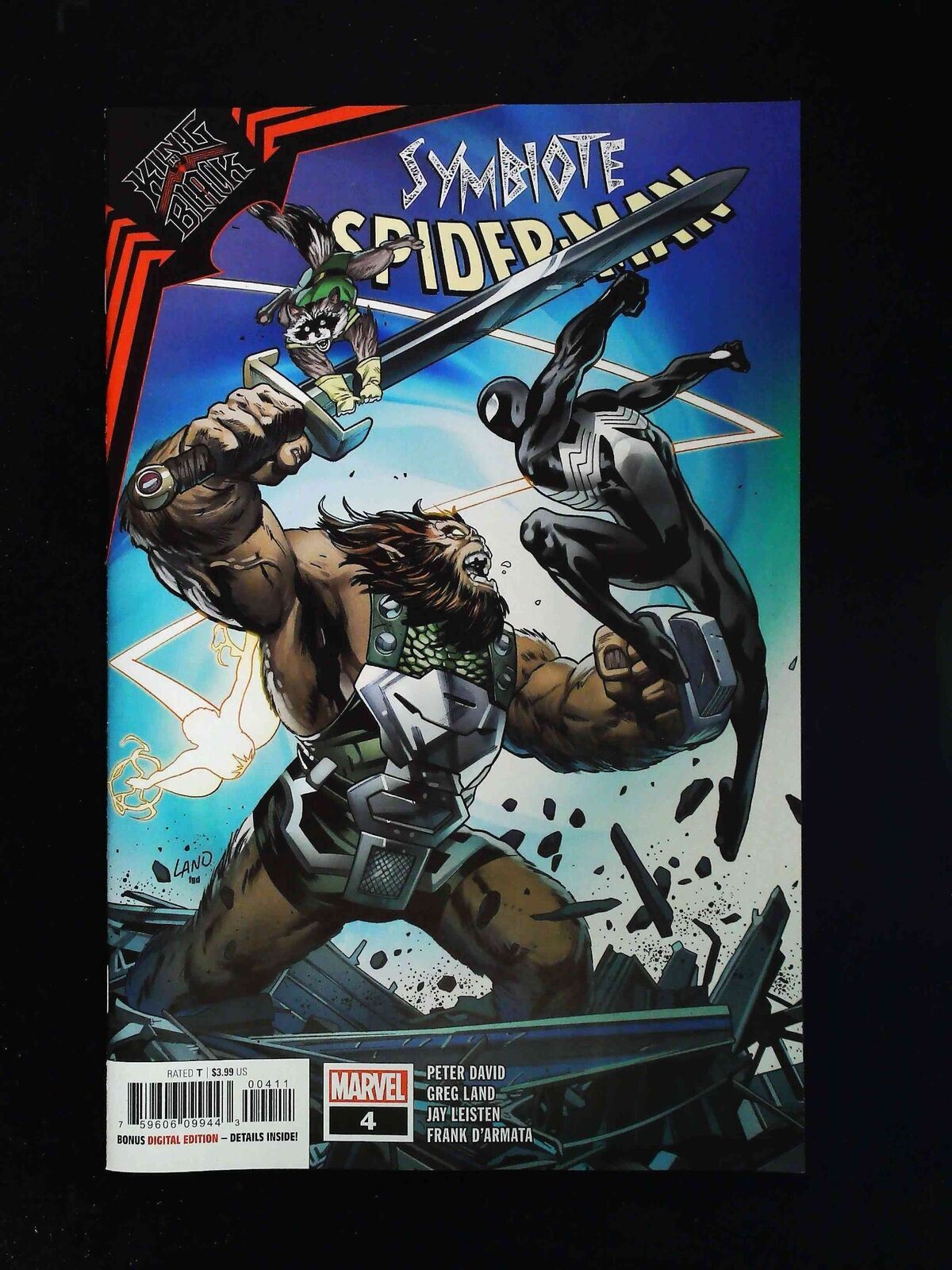 Symbiote Spider-Man King In Black #4  Marvel Comics 2021 Nm