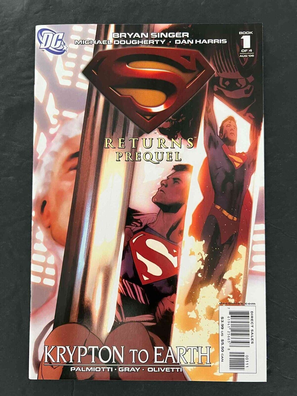 Superman Returns Full Set #1,2,3,4   Dc Comics 2006 Nm+