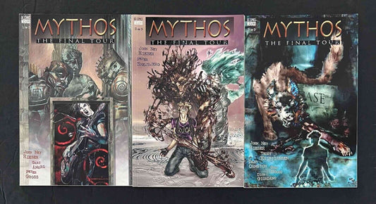 Mythos The Final Tour Full Set #1,2,3 Dc/Vertigo Comics 1996-1997 Nm