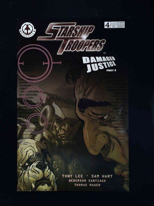 Starship Troopers Damaged Justice #4  Markosia Comics 2007 Nm