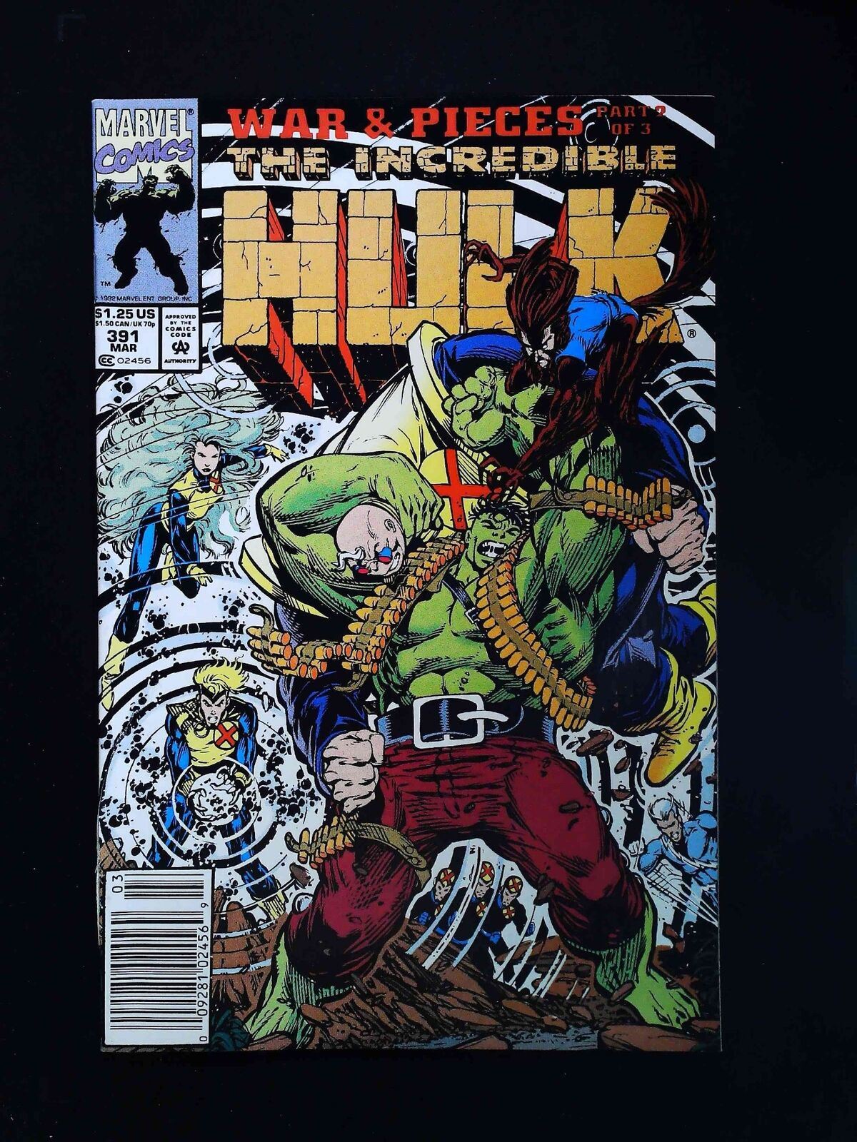 Incredible Hulk #391  Marvel Comics 1992 Vg/Fn Newsstand