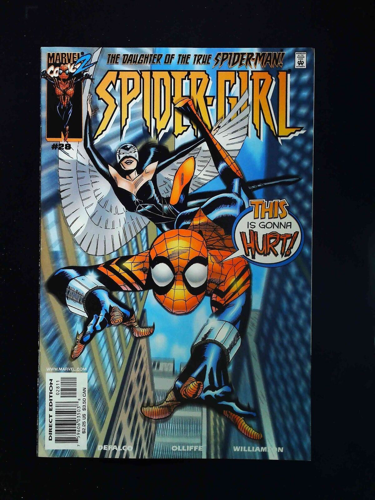 Spider-Girl  #28  Marvel Comics 2001 Vf+