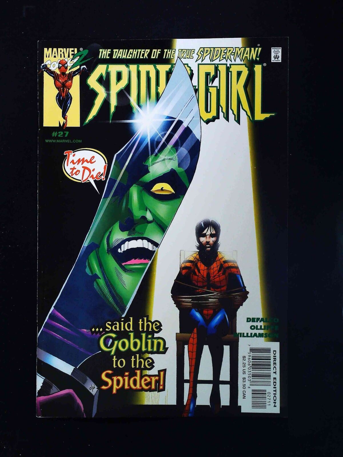 Spider-Girl  #27  Marvel Comics 2000 Vf+