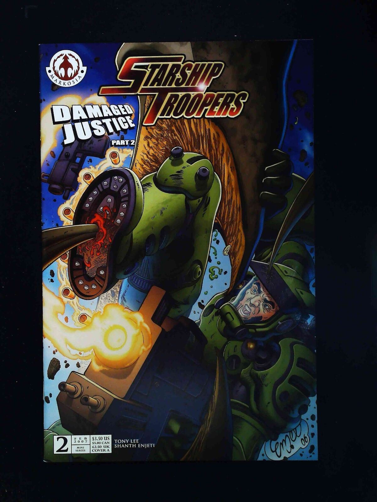 Starship Troopers #2  Markosia Comics 2006 Nm