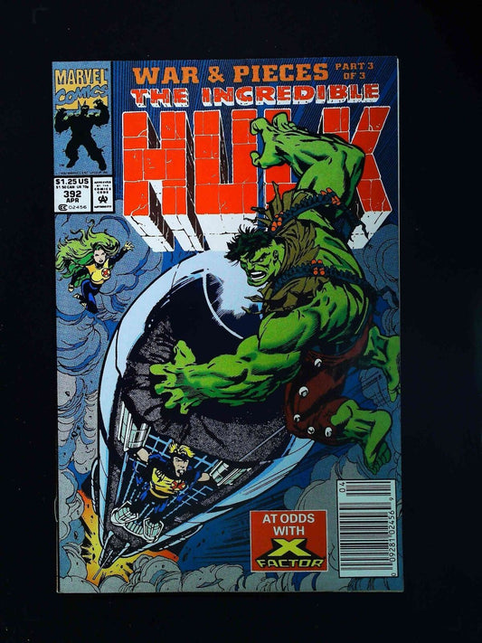 Incredible Hulk #392  Marvel Comics 1992 Vf/Nm Newsstand