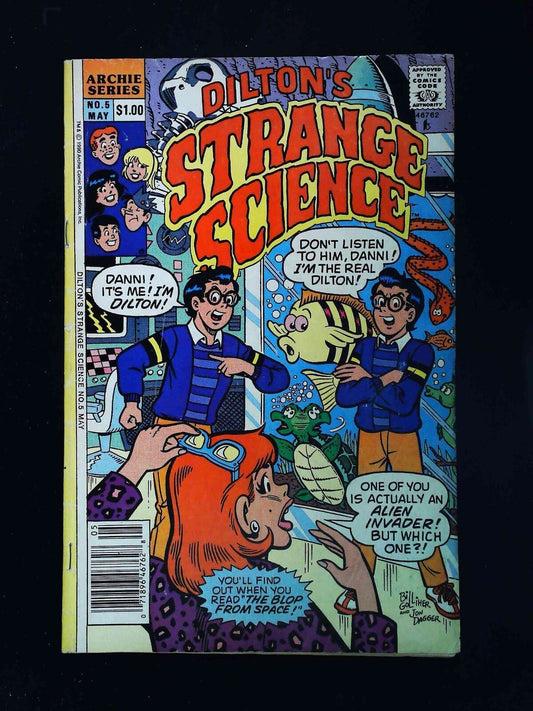 Dilton'S Strange Science #5  Archie Comics 1990 Vg+ Newsstand