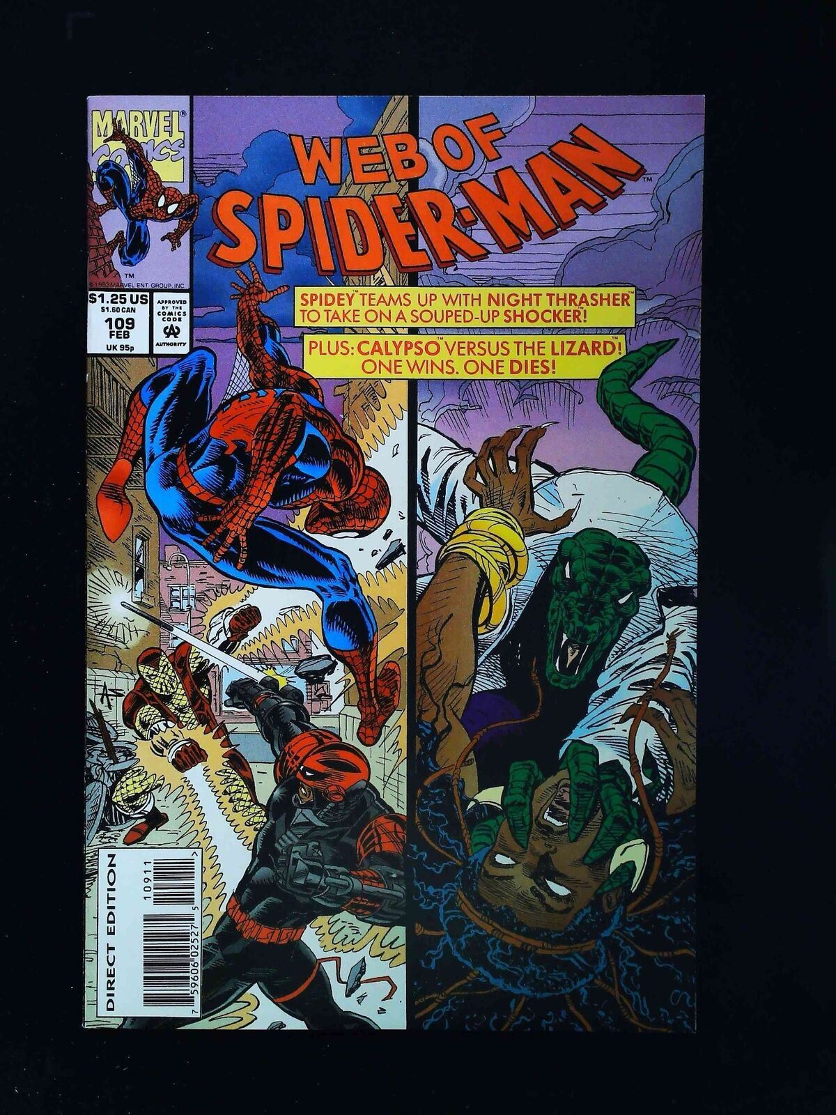 Web Of Spider-Man #109  Marvel Comics 1994 Vf+