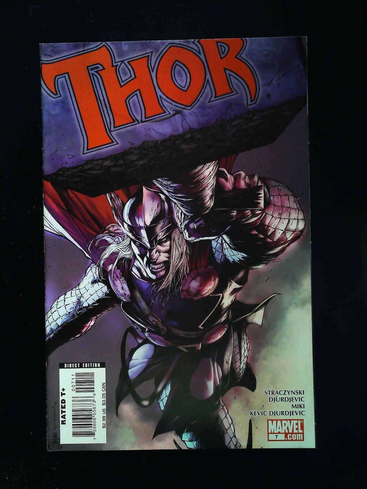 Thor #7 (3Rd Series) Marvel Comics 2008 Vf/Nm