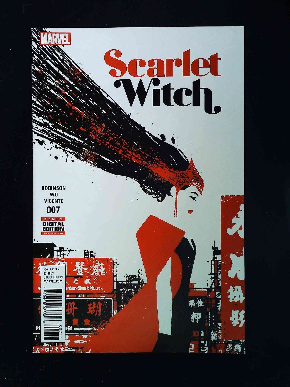 Scarlet Witch #7  Marvel Comics 2016 Vf+