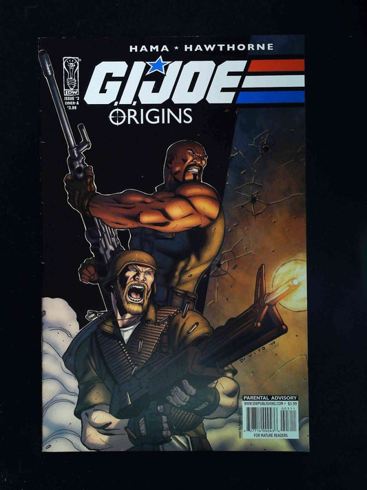 GI JOE ORIGINS #3  IDW COMICS 2009 VF+