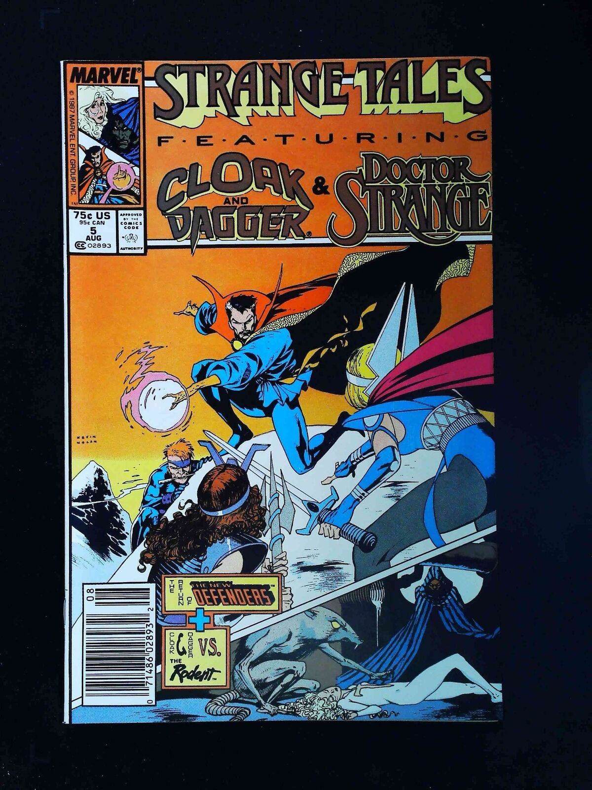 Strange Tales #5 (2Nd Series) Marvel Comics 1987 Vf+ Newsstand