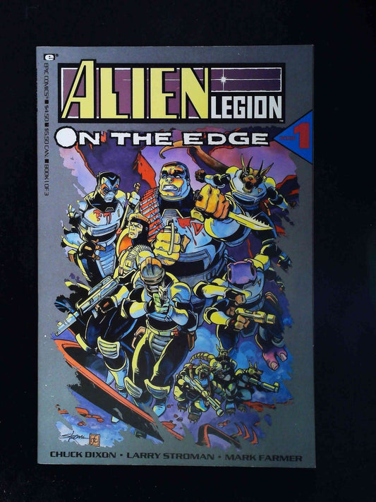 Alien Legion On The Edge #1  Marvel Comics 1990 Nm+