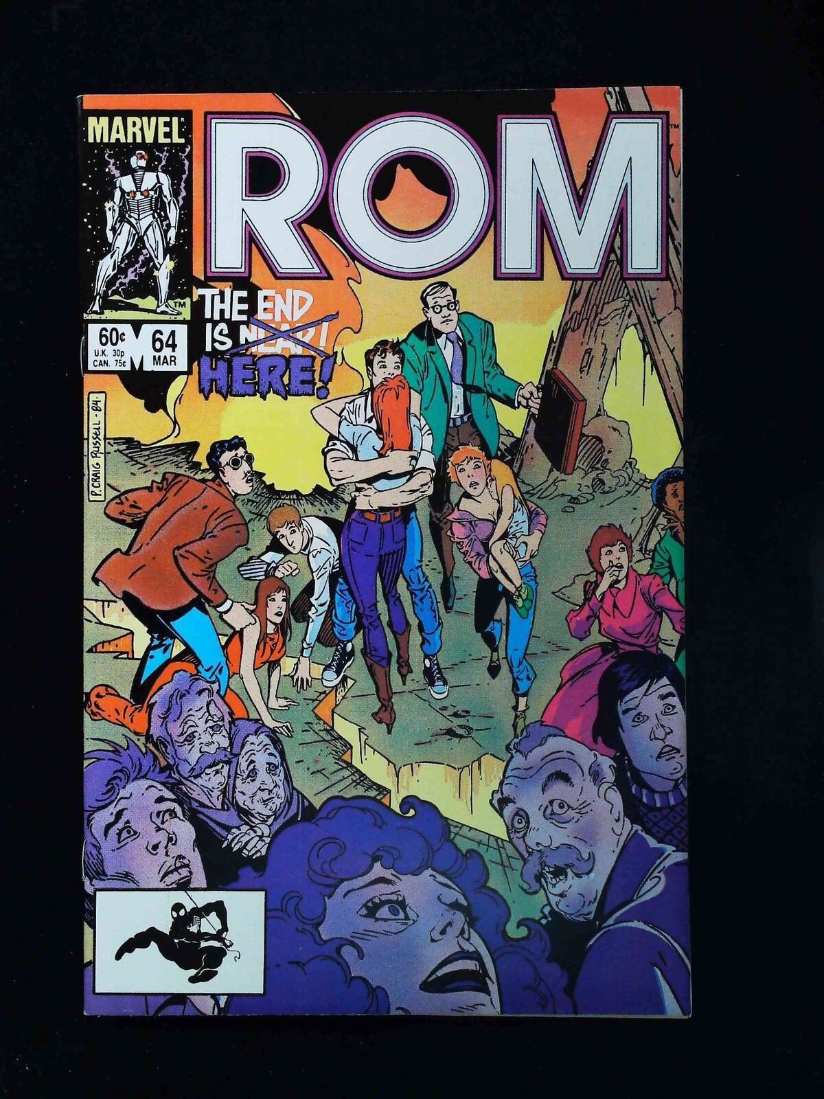 Rom #64  Marvel Comics 1985 Vf+