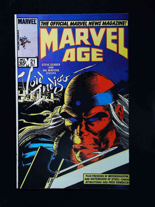 Marvel Age #21  Marvel Comics 1984 Vf