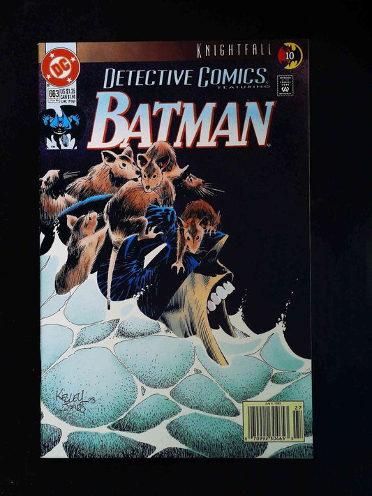 Detective Comic #663  Dc Comics 1993 Vf/Nm Newsstand