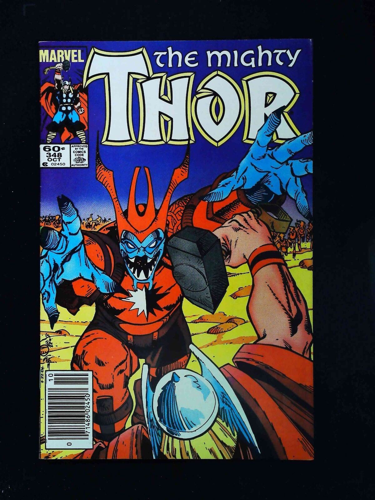 Thor #348  Marvel Comics 1984 Vf- Newsstand