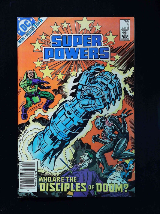 Super Powers #1  Marvel Comics 1984 Vf+ Newsstand