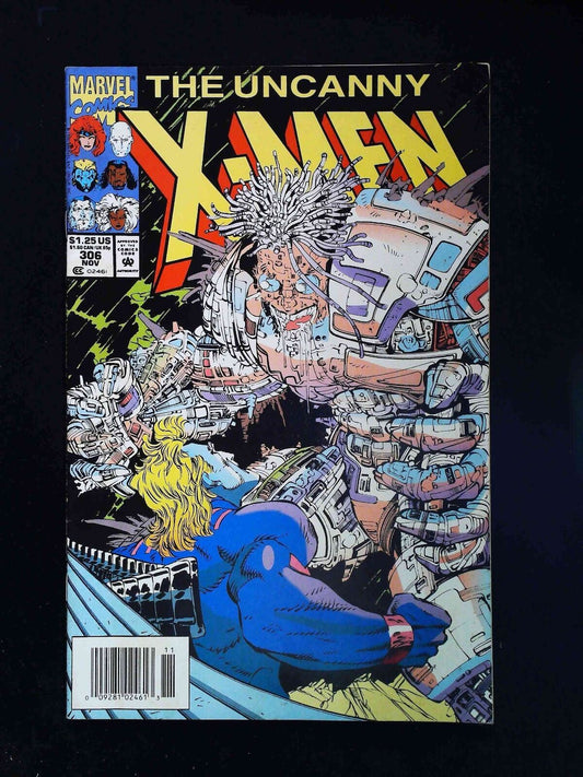 Uncanny X- Men #306  Marvel Comics 1993 Vf Newsstand